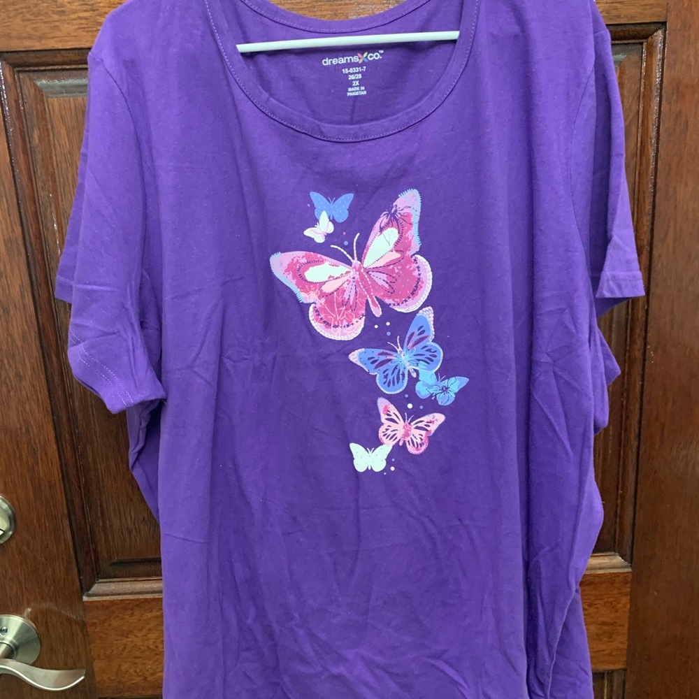 Purple Butterfly pajamas